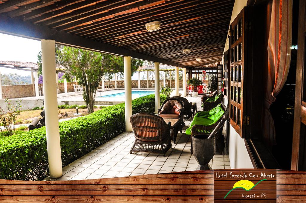 Hotel Fazenda Ceu Aberto Gravatá Exterior photo
